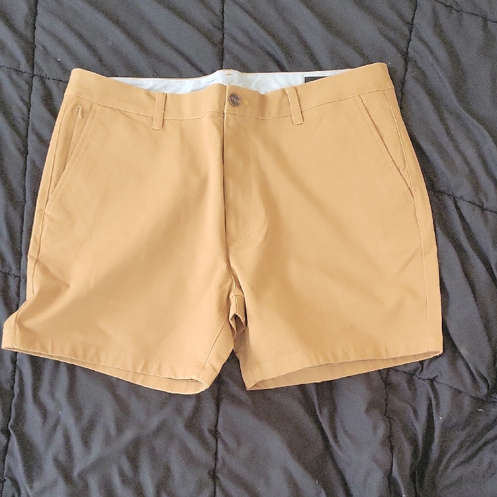 Bonobos Slim Fit Tan Shorts